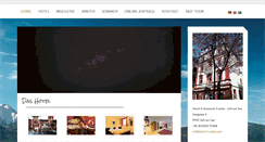 Desktop Screenshot of hotel-traube.com
