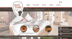 Desktop Screenshot of hotel-traube.de